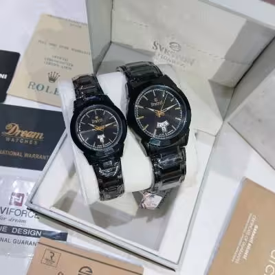 ساعت مچی ست مردانه و زنانه SVESTON سویستون مدل SV-7493 ژاپن