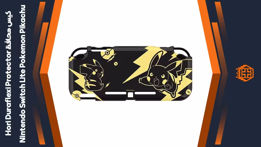 کیس محافظ Hori Duraflexi Protector مخصوص Nintendo Switch Lite – طرح Pokemon Pikachu