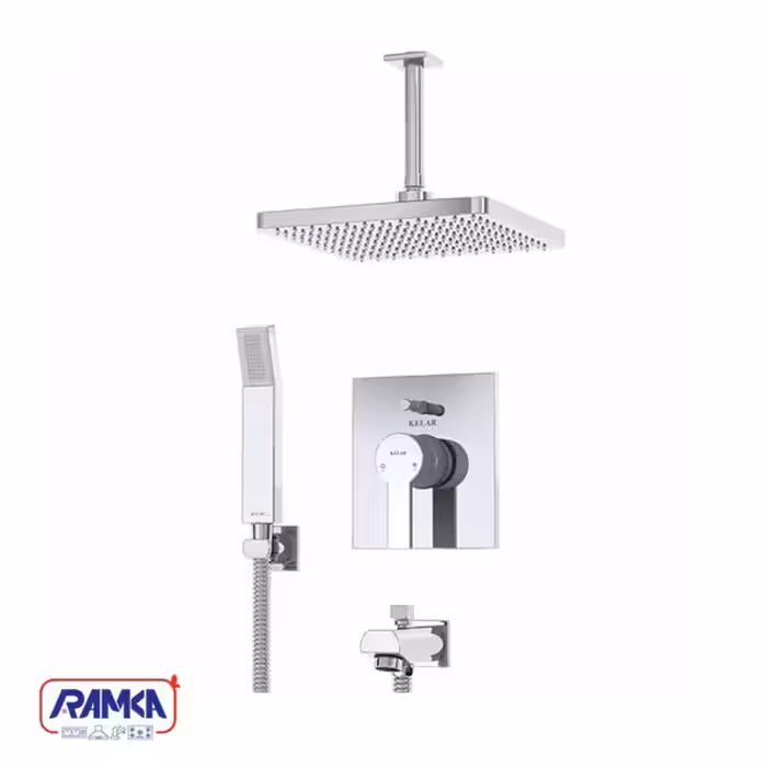 ملزومات دوش کلار مدل کلاسیک تیپ 4 فلت