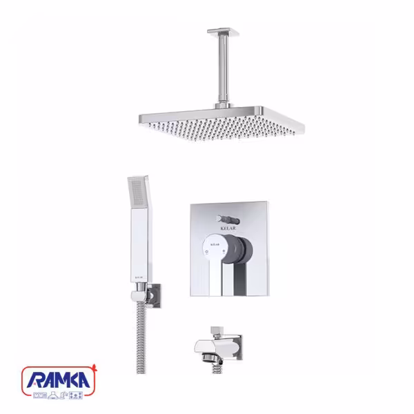 ملزومات دوش کلار مدل کلاسیک تیپ 4 فلت