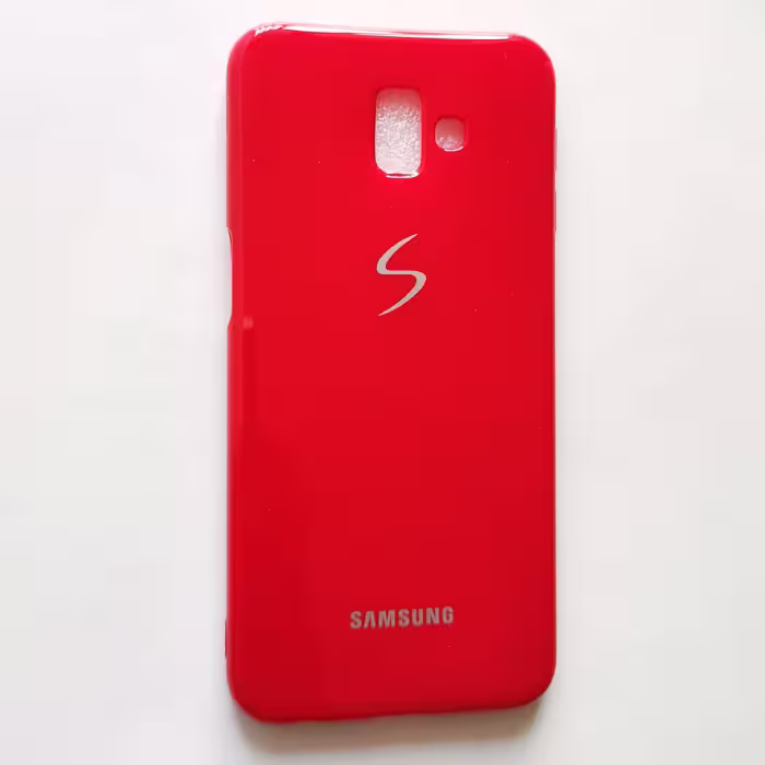 قاب ژله ای براق قرمز گوشی سامسونگ J6 plus 