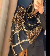 شال زیبای پلنگی