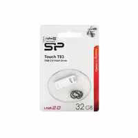 فلش مموری Silicon Power مدل تاچ T03 ظرفیت 32 گیگابایت - نقره ای
