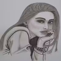 فروش و سفارش طراحی نقاشی سیاه قلم بدرخواست مشتری در سایز های مختلف  بروی مقوای مخصوص