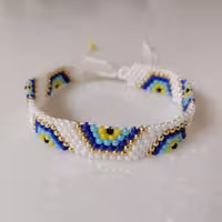 دستبند منجوقی چشم نظر