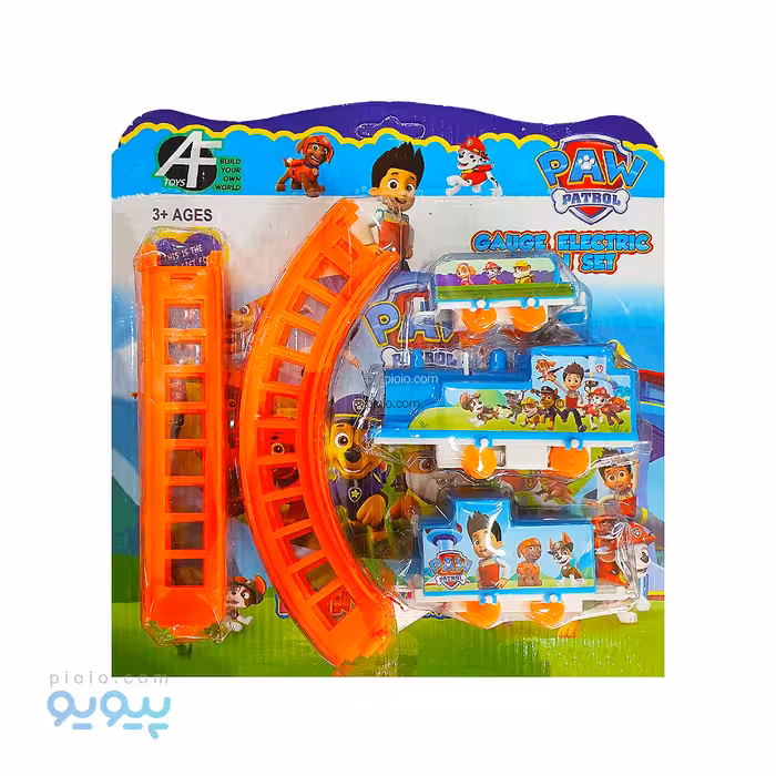 قطار ریلی اسباب بازی سگ های نگهبان