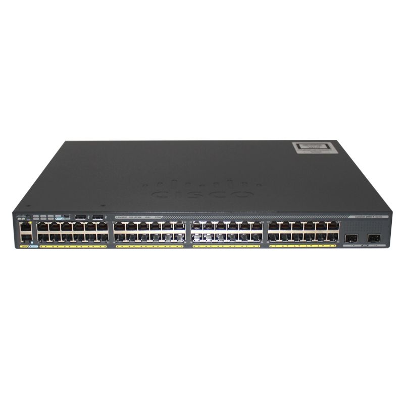 خرید سوئیچ WS-C2960X-48FPD-L سیسکو 48 پورت | فروشگاه شبکه ارغوان