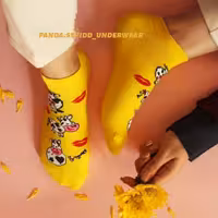 جوراب طرح گاو