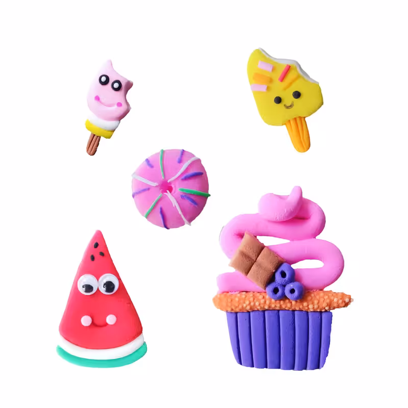 مگنت طرح هندوانه کد MK114 مجموعه 5 عددی