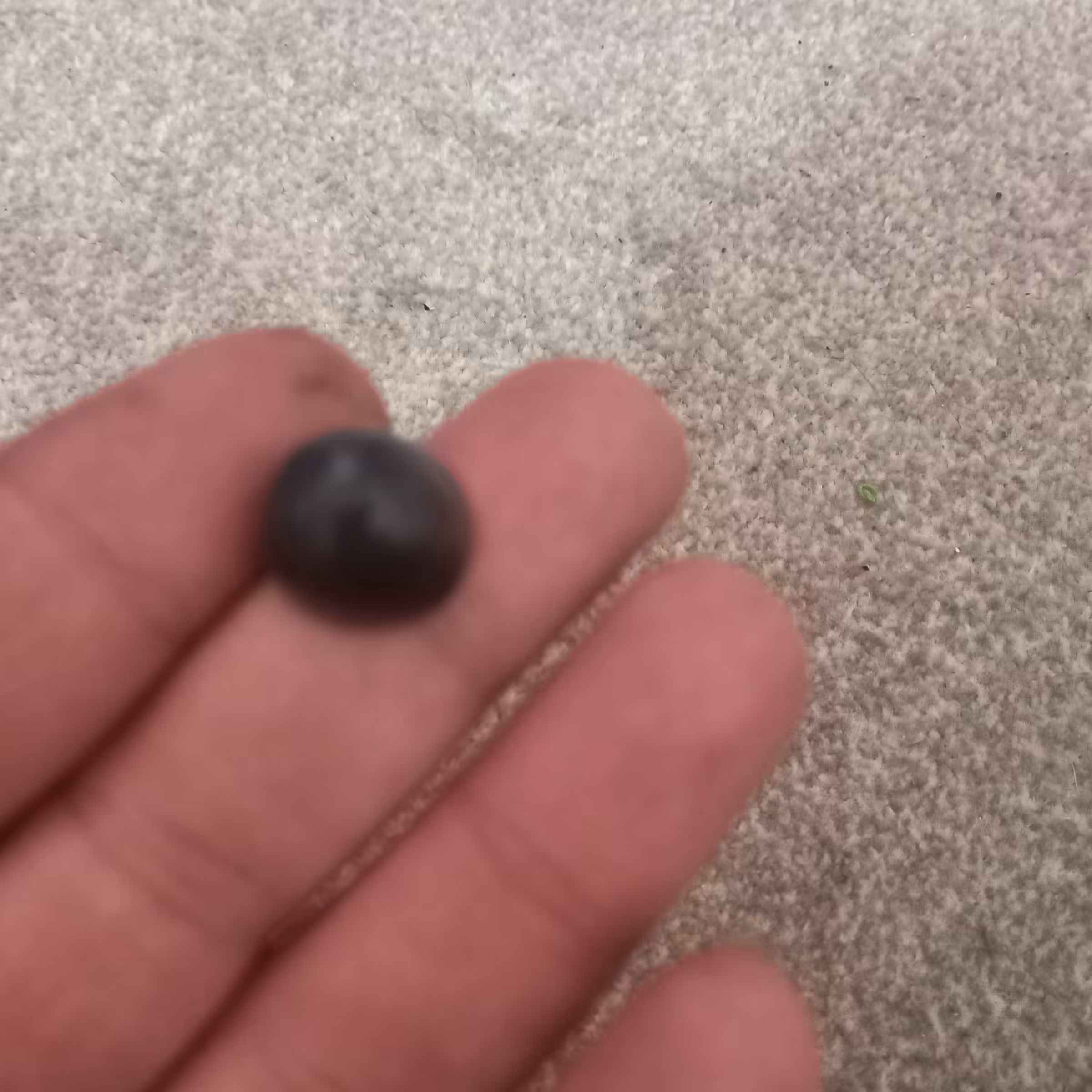 نگین عقیق سورمه ای مناسب برای انگشتر