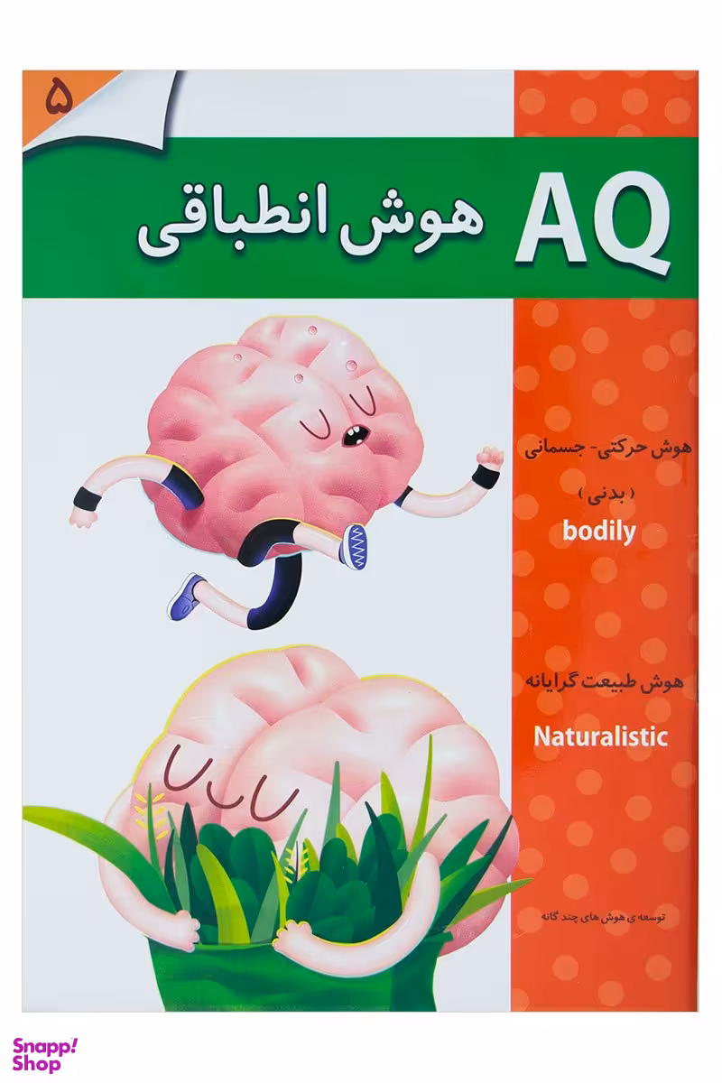 کتاب هوش انطباقی 5 ساله AQ اثر جمعی از نویسندگان انتشارات پخش پیام مشرق