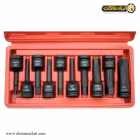 ست آلن بکسی شش گوش داناپلاس فشار قوی 10 پارچه 1/2 اینچ مدل D7941110