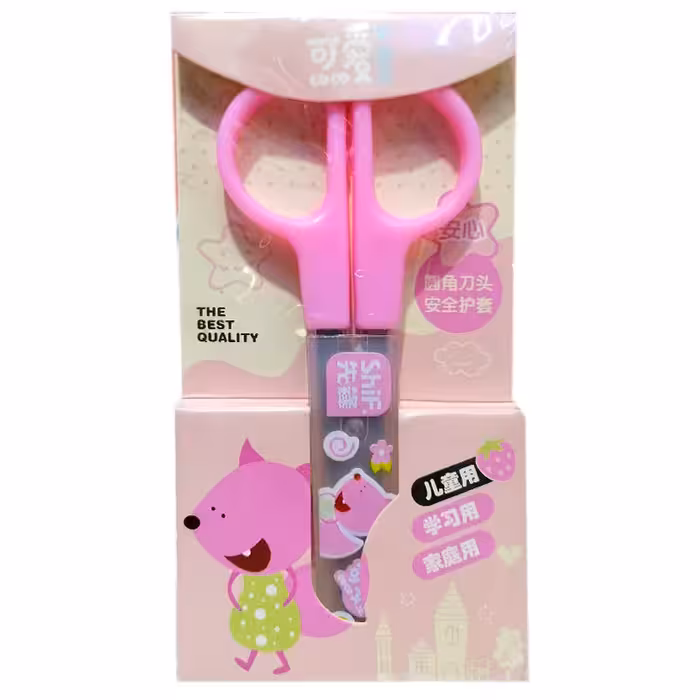 خرید قیچی مهد کودک دارای غلاف محافظ