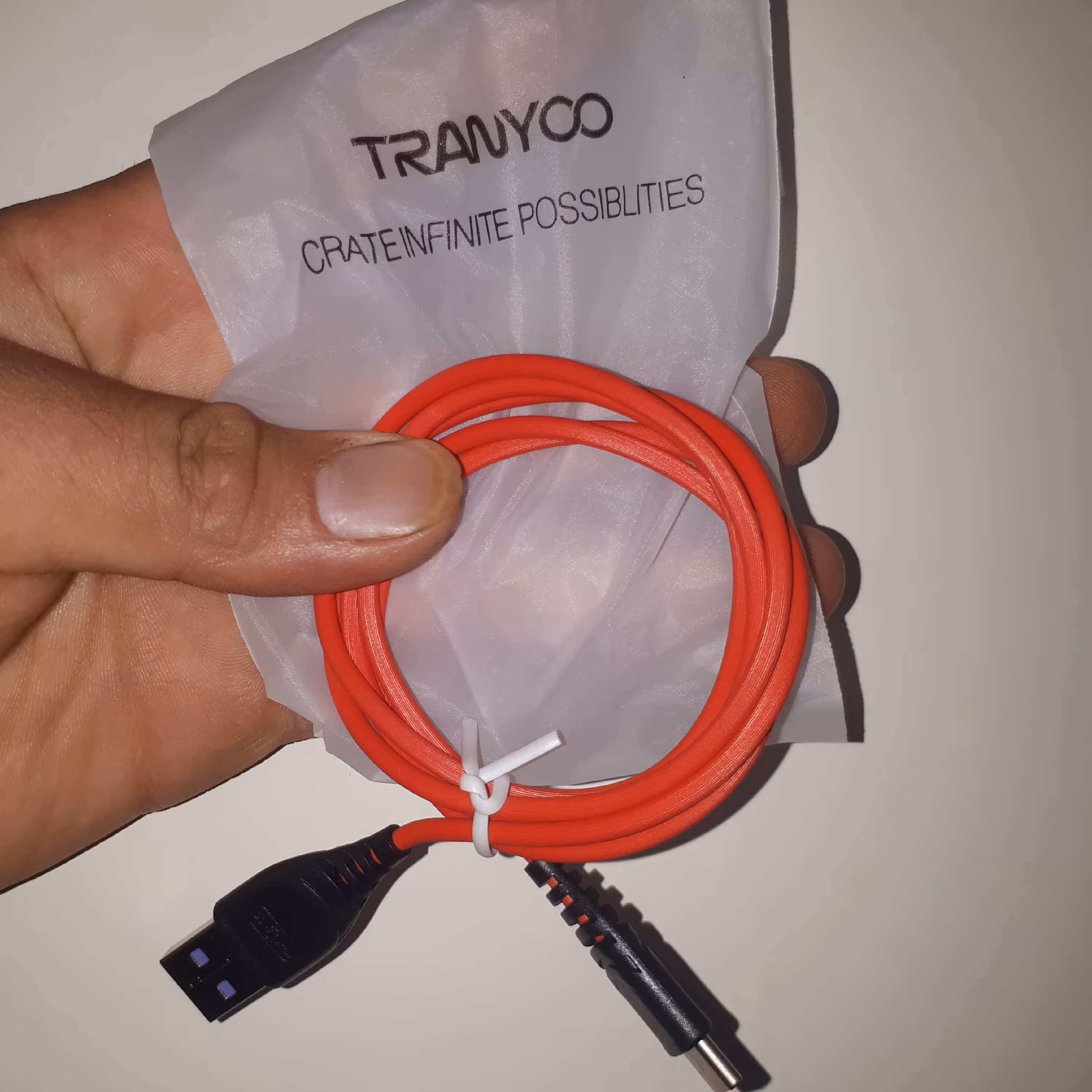 کابل شارژتایب سی TRANYOO S1 TYPE-C

