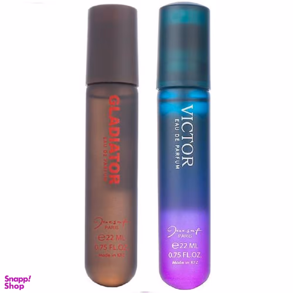 عطر جیبی مردانه ژک ساف (Jacsaf) مدل J03 حجم 22 میلی‌لیتر بسته 2 عددی