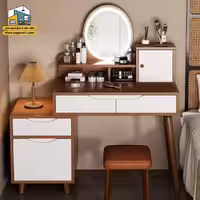 میز آرایش لامپ دار DMP250