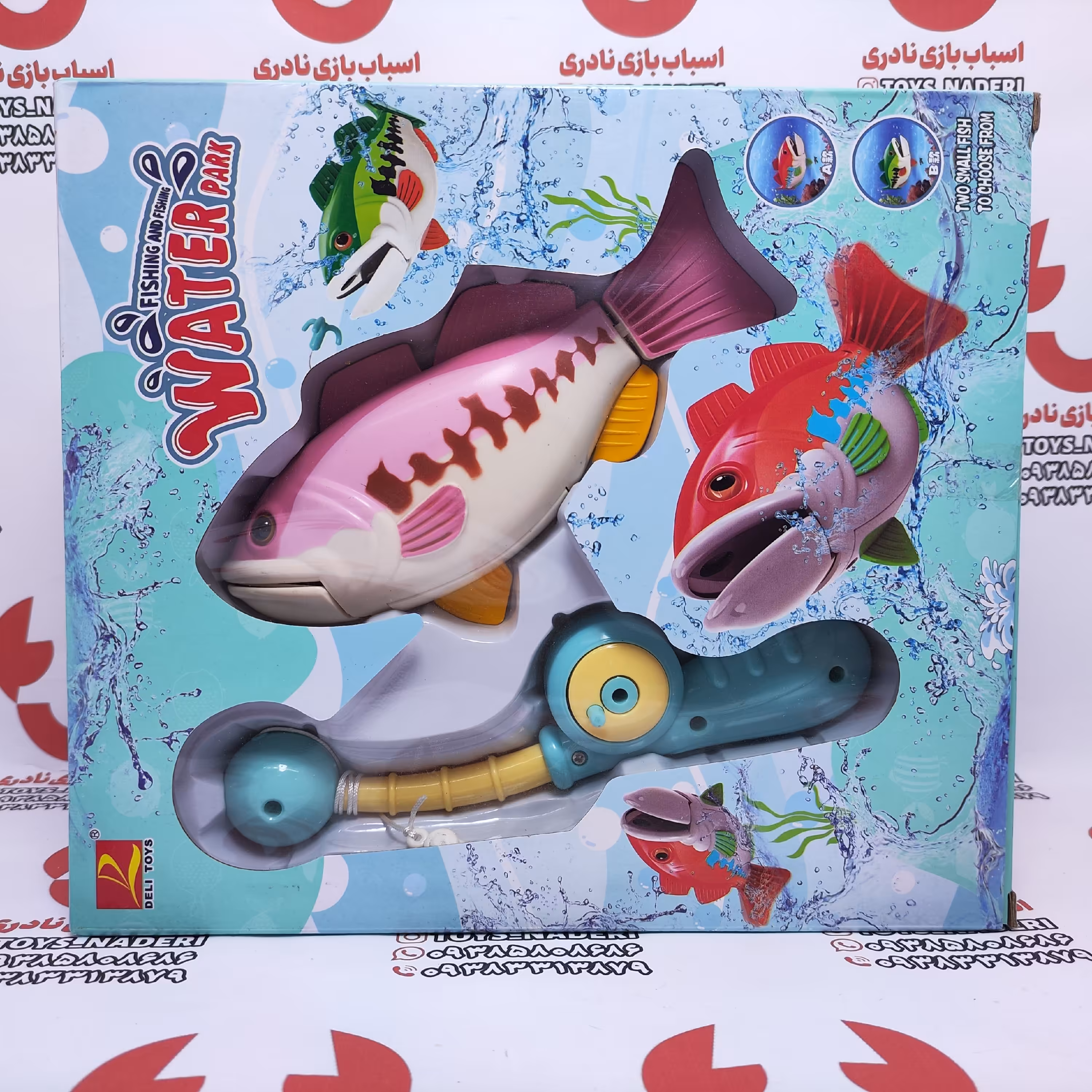 اسباب‌بازی مدل ماهیگیری باطری خور 