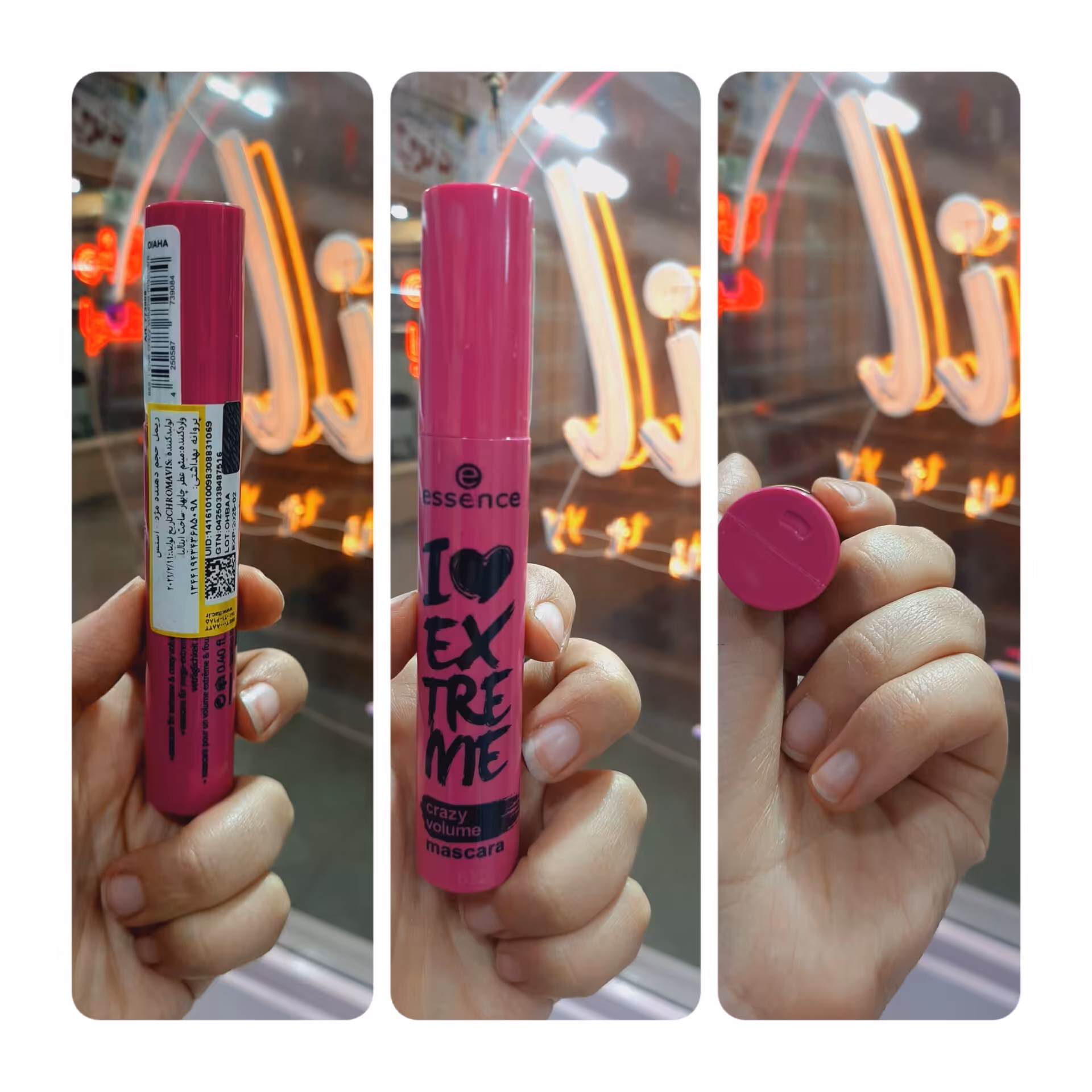 ریمل اسنس حجم دهنده  و بلند کننده مدل I Love Extreme Crazy Volume های کپی مواد درجه 1