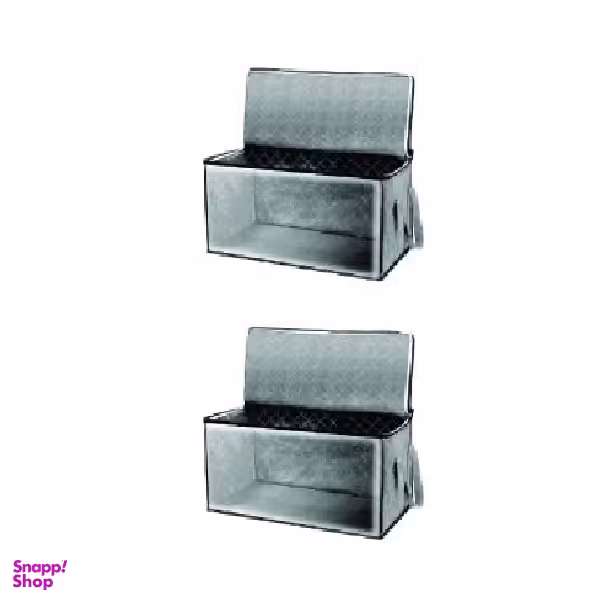 باکس نظم دهنده مدل 1400 مجموعه 2 عددی رنگ طوسی