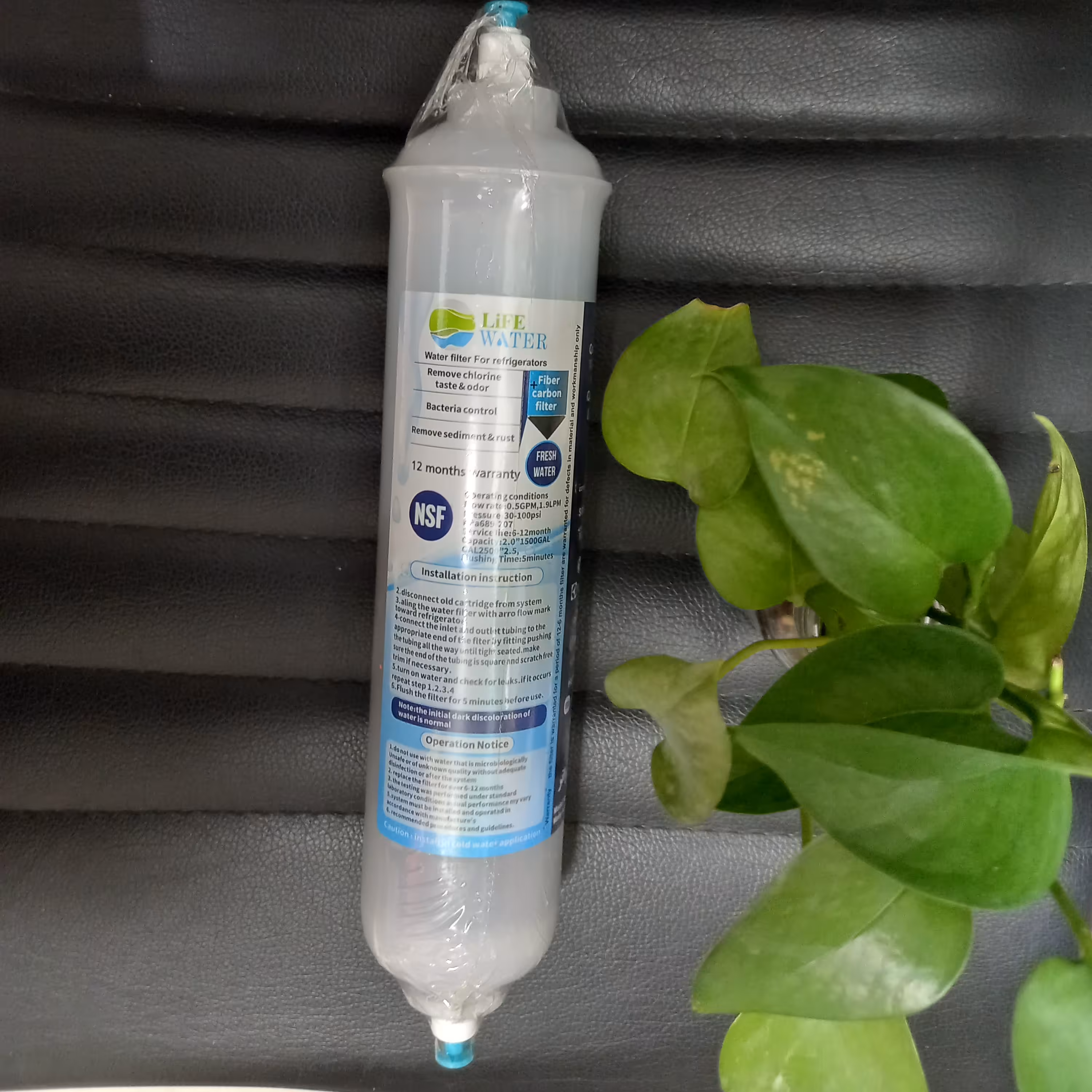 فیلتر بیرونی یخچال برند لایف واتر  مناسب تمامی برندها یخچال های خارجی و ایرانی  دو منظوره.پس کرایه هزینه ارسال در مقصد 