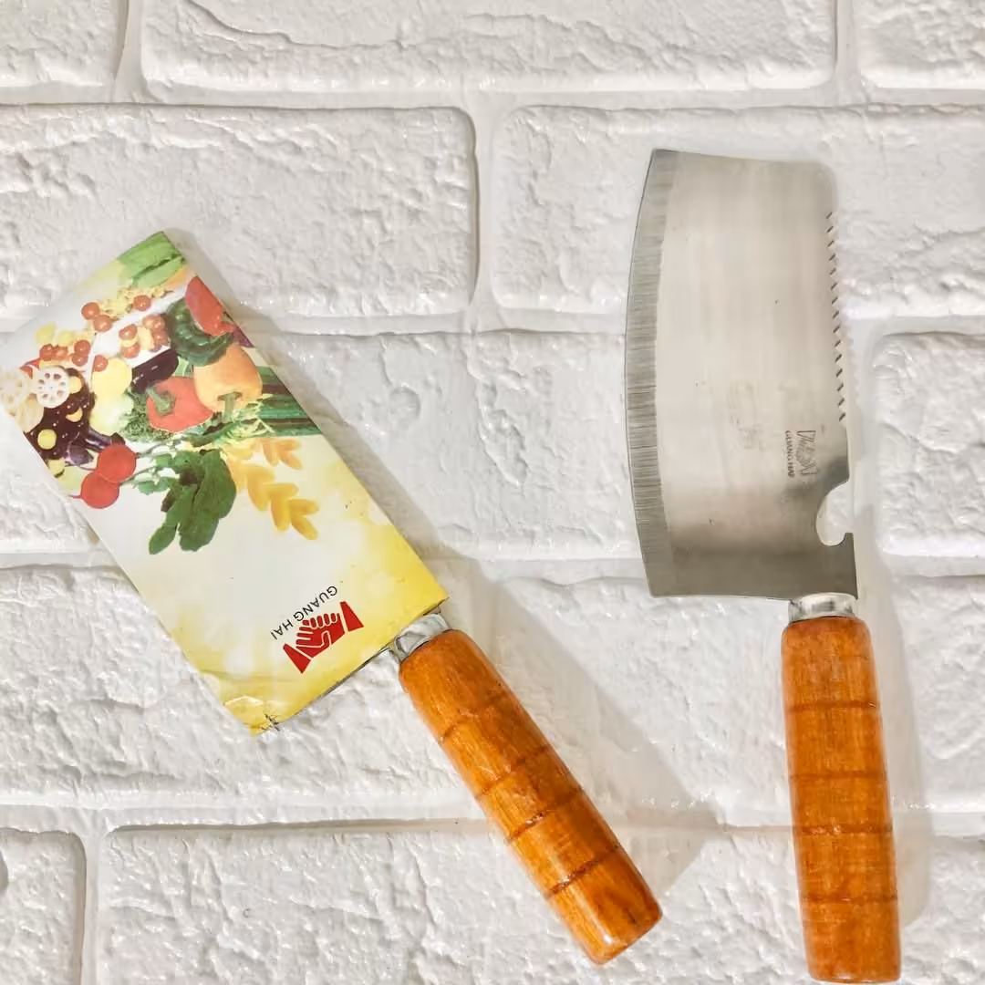 ساتور کوچک دسته چوبی یک عددی