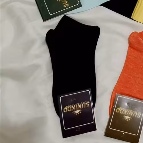 جوراب مچی مشکی ساده