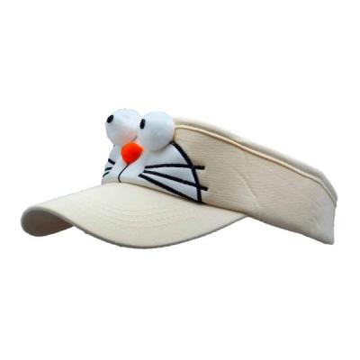 نقاب بچگانه طرح گربه کد 51629 رنگ کرم