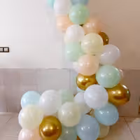 بادکنک آرایی پاستیلی