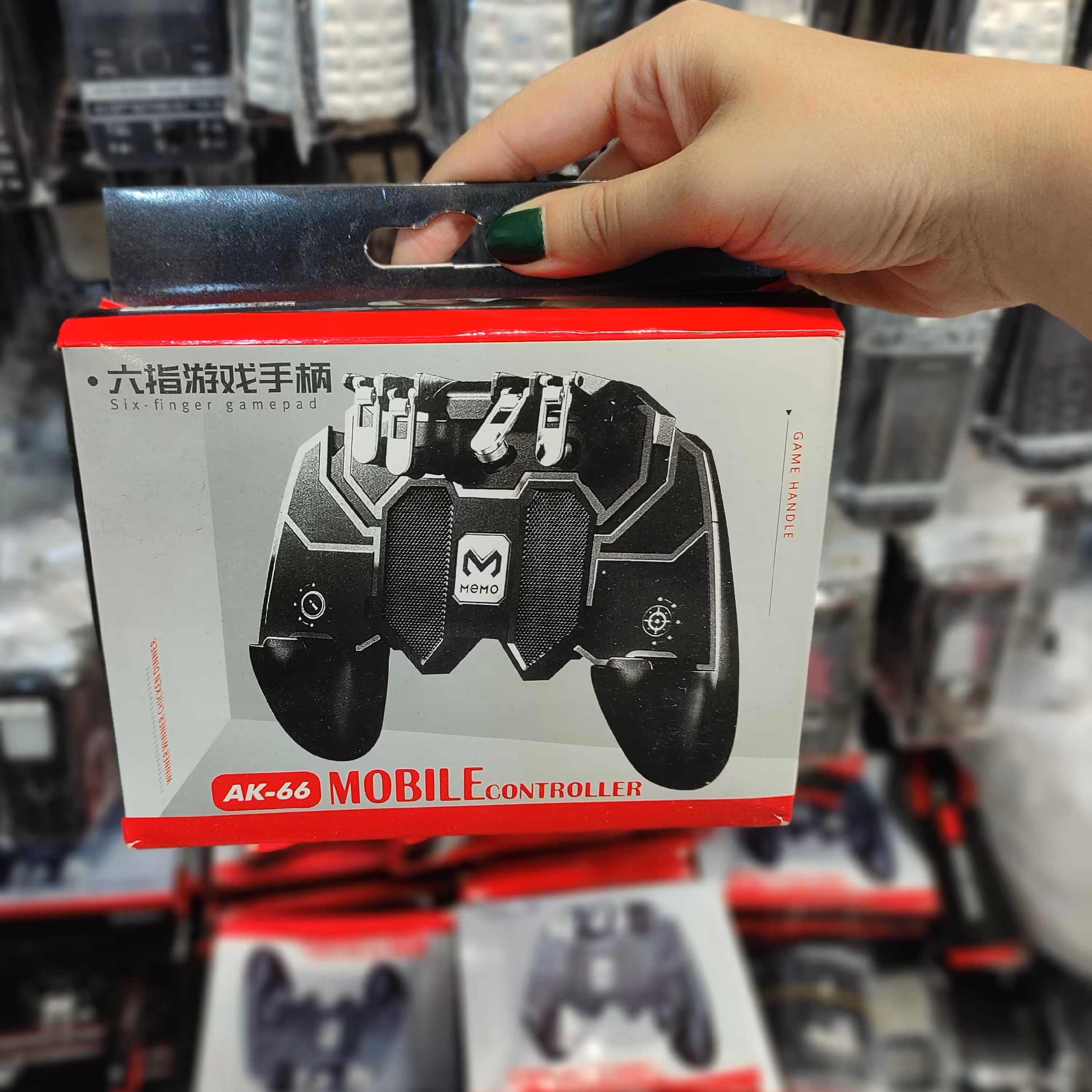 دسته پابجی برای موبایل مدل AK_66