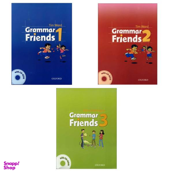 کتاب Grammar Friends اثر Tim Ward And Eileen Flannigan نشر آکسفورد 3 جلدی