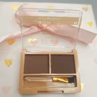 پالت   سایه ابرو پودری دودوگرل  شماره  1   در 2 رنگ  قهوه ای تیره و روشن همراه با براش مخصوص