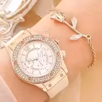 ست ساعت و دستبند زنانه