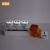 مبدل برق چراغ دار باکیفیت عالی به همراه گارانتی یکساله