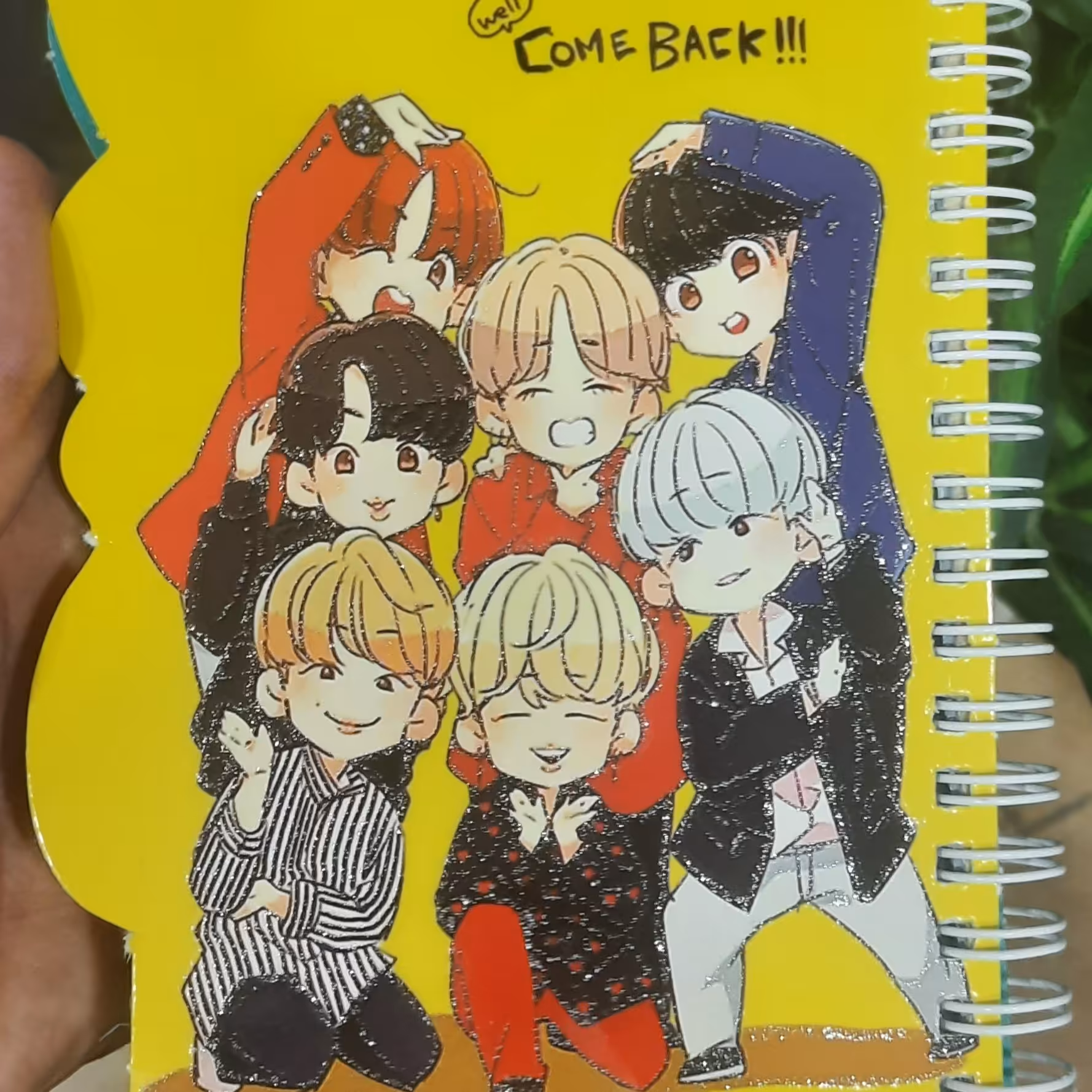 دفترچه یادداشت سیمی فانتزی