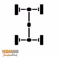 دیفرانسیل با بلبرینگ پراید 151 سایپا یدک - ایران