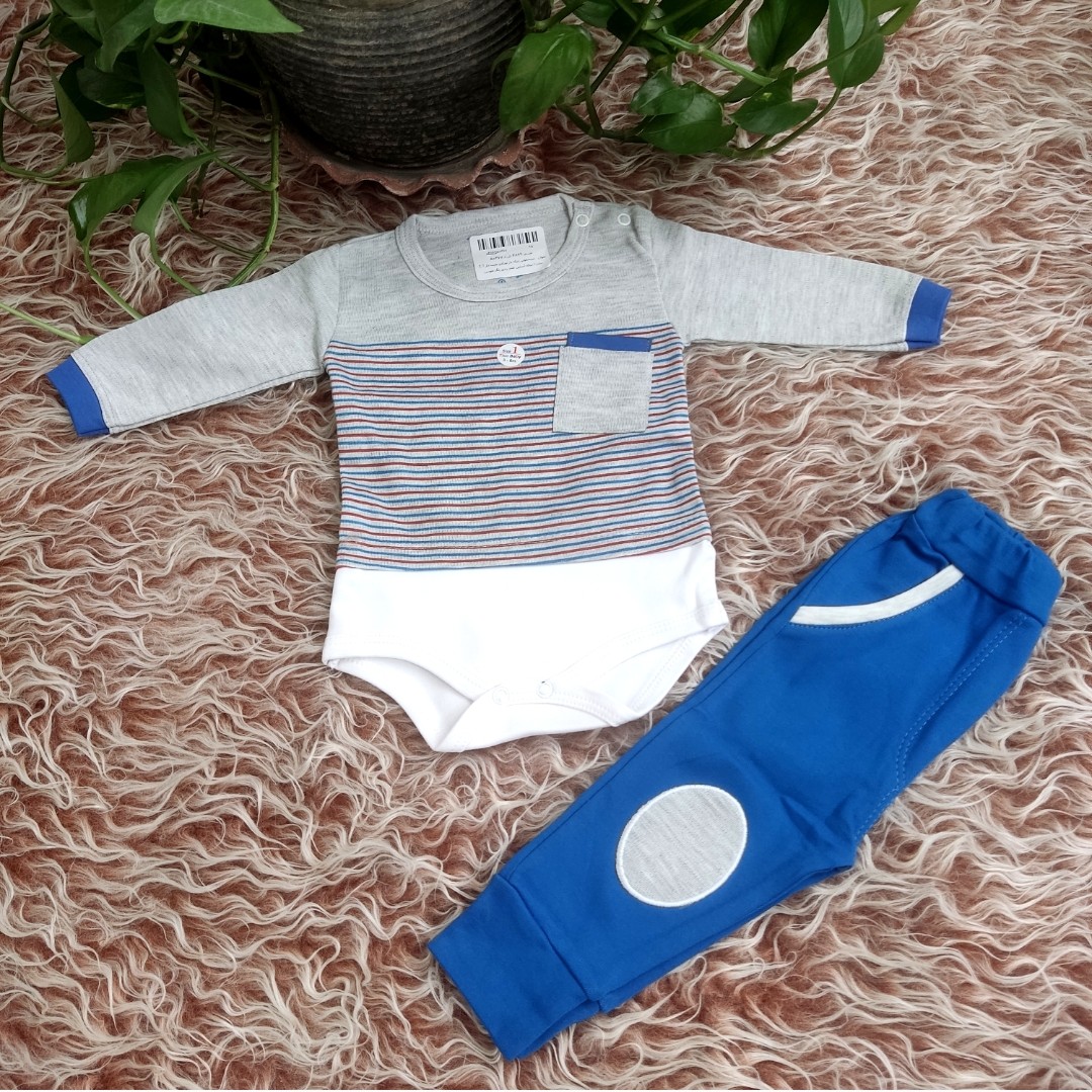 اسم بادی و شلوار
کد 981
سایز 1 مناسب 3 تا 6 ماه