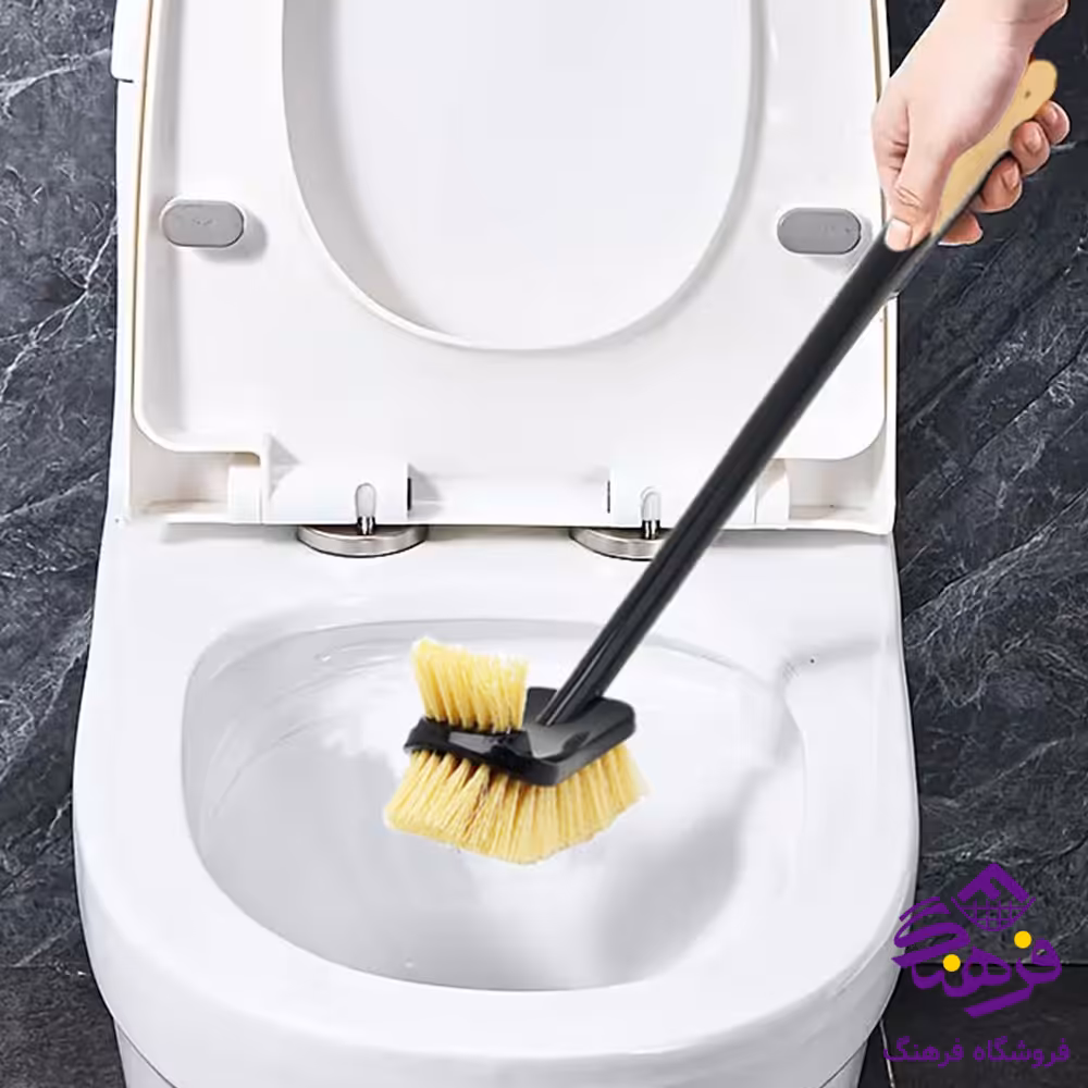 توالت شوي تک دسته چوبي WS 008