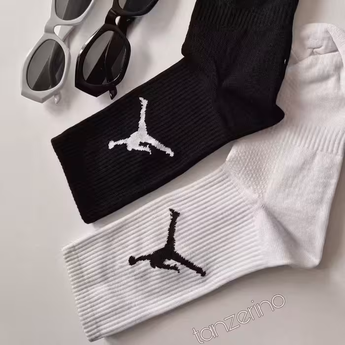 جوراب ساقبلند ورزشی طرح جردن -پک 12تایی