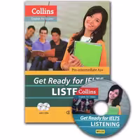 کتاب Collins Get Ready for IELTS Listening  وزیری