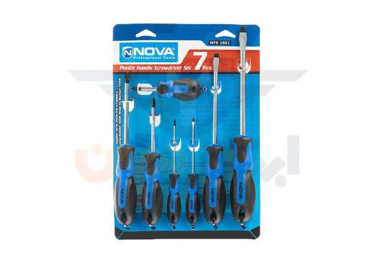 ست پیچ گوشتی 7 عددی نووا مدل nova nts 1651
