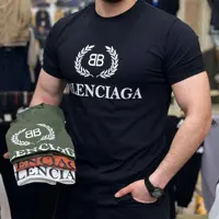 تیشرت یقه گرد مردانه BALENCIAGA ( 4 رنگ XL-2XL-3XL)