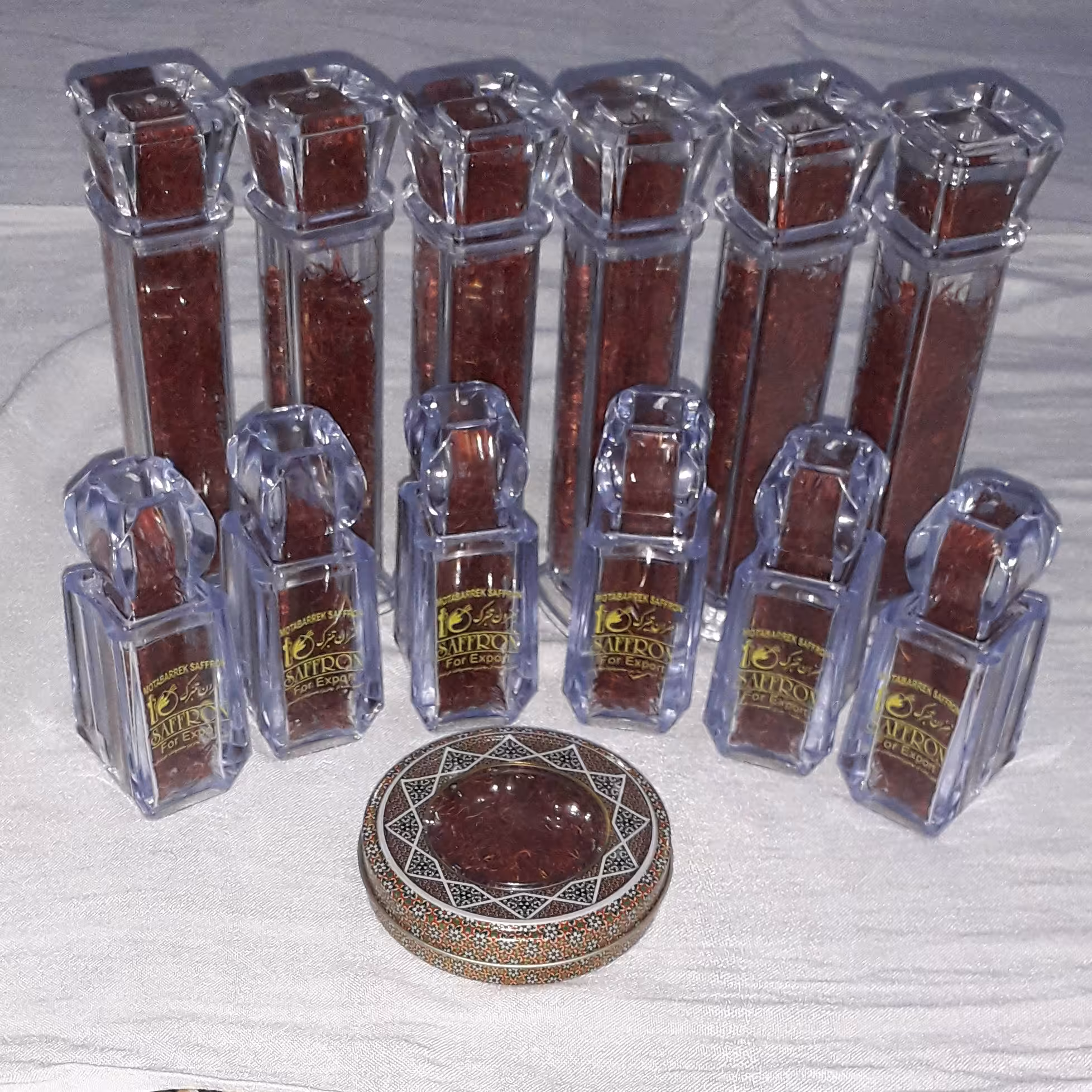 زعفران درجه یک+بسته بندی