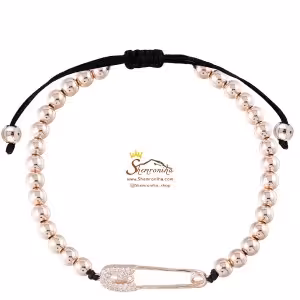 دستبند مهره ای سنجاق BNG294R0