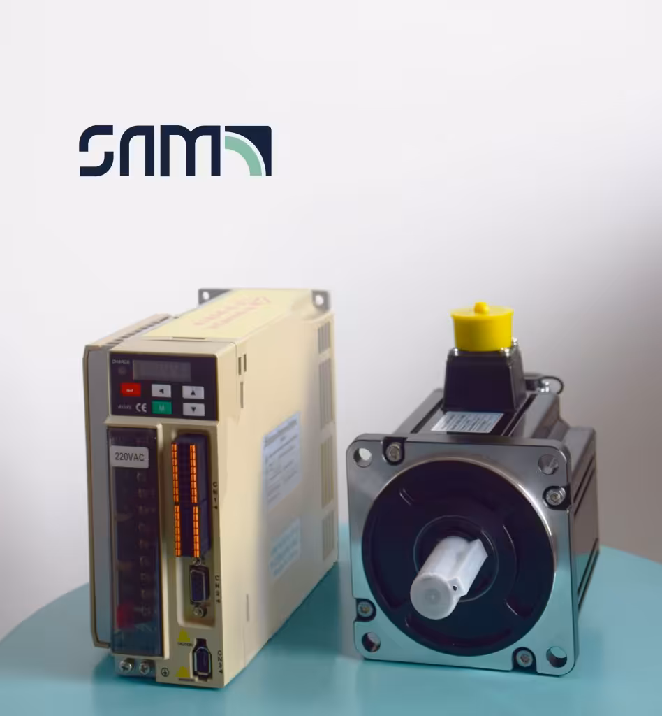 سرو موتور SAM ‏2.3 کیلووات 1500 دور بدون ترمز