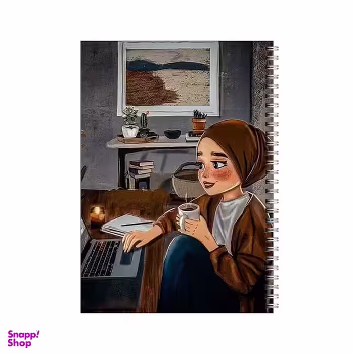 دفتر مشق 100 برگ بامبیلیپ طرح عصر یک روز معمولی کد 1589425
