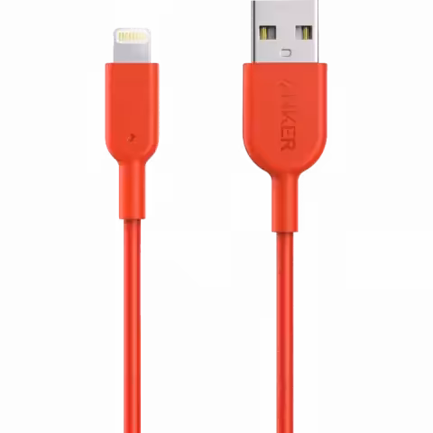 کابل شارژ 0.9 متری USB به ANKER LIGHTNING مدل A8432