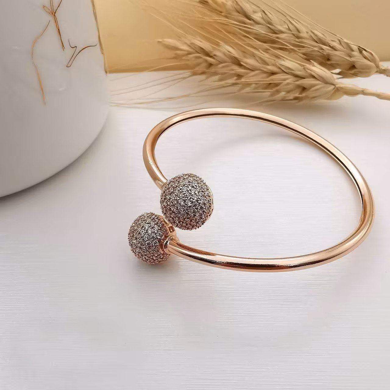 دستبند النگویی توپی برند پرطرفدار ژوپینگ