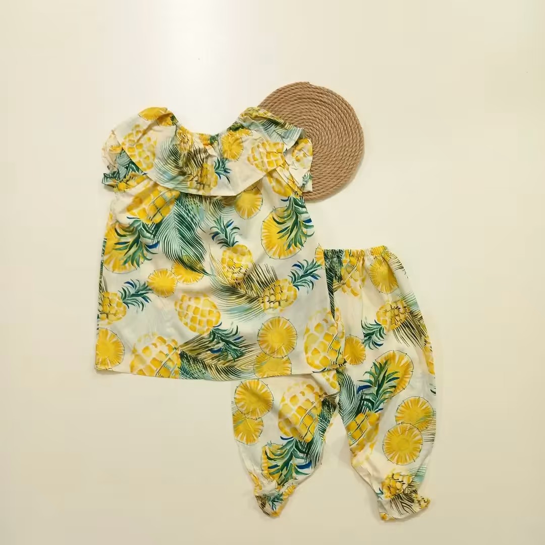 تیشرت شلوارک برگی هاوایی