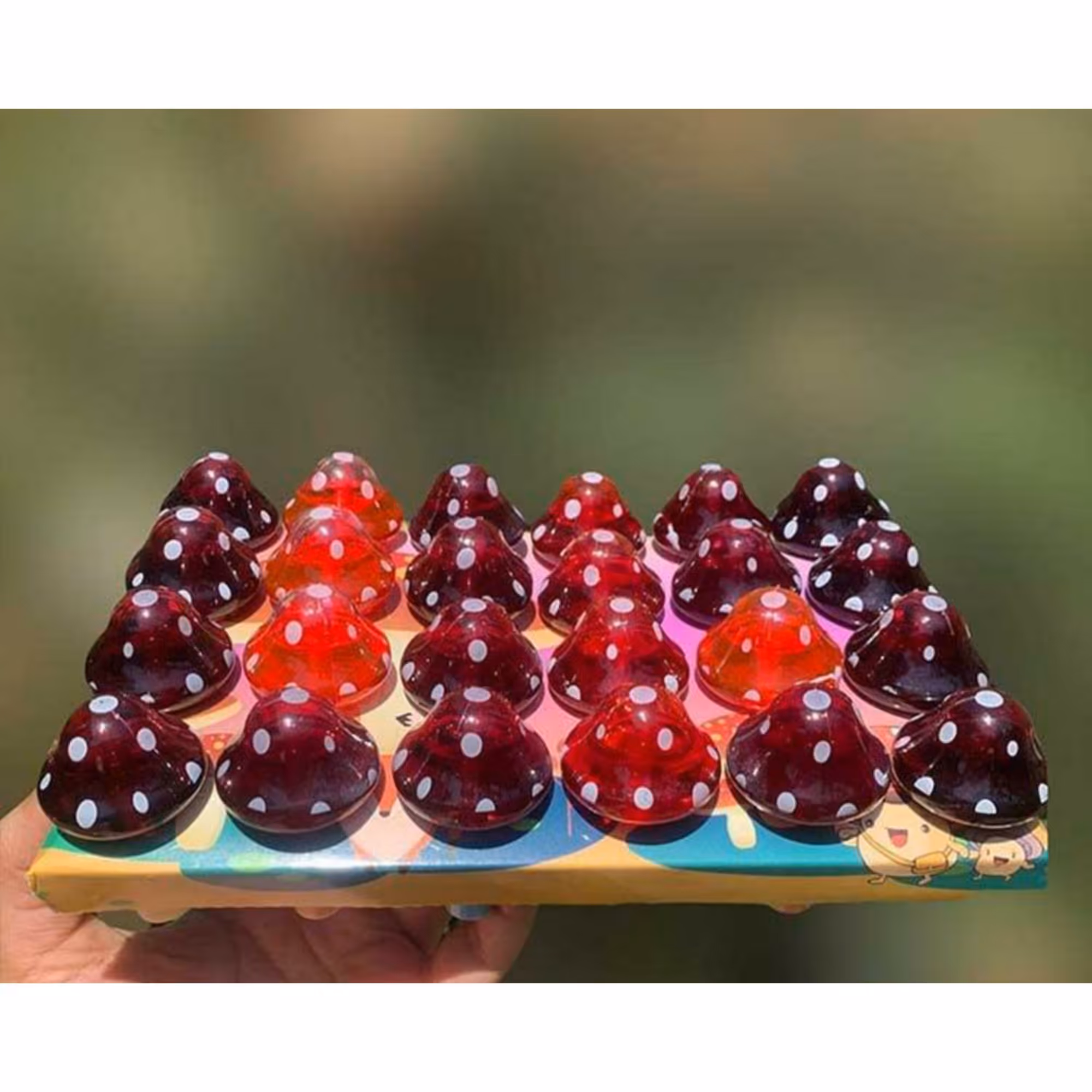 تینت لب طرح قارچ مجیک