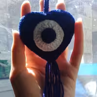 آویز جلو ماشین طرح چشم نظر بند